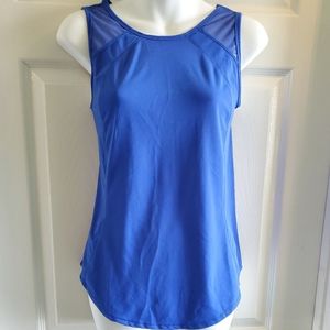 90 Degree by REFLEX Blue Workout Tanktop Small